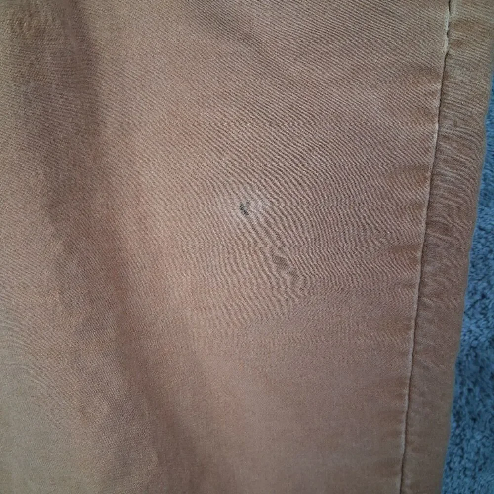 Polo Ralph Lauren Pants Mens 34x32 Inseam 30 Brown Canvas Straight Fit‎